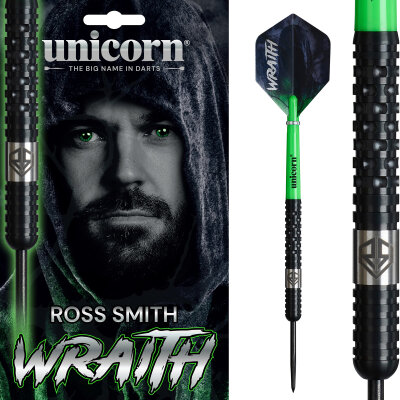 Unicorn Steel Darts Wraith Ross Smith Smudger 90% Tungsten Steel Dart Steeldart Steeltip