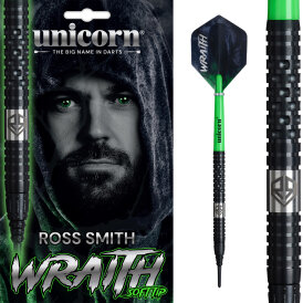 Unicorn Soft Darts Wraith Ross Smith Smudger 90% Tungsten...