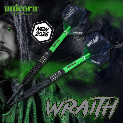 Unicorn Steel Darts Wraith Menzies Cammy 90% Tungsten Steel Dart Steeldart Steeltip