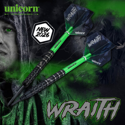 Unicorn Steel Darts Wraith Callan Rydz The Riot 90% Tungsten Steeltip Dart Steeldart