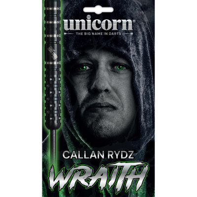 Unicorn Steel Darts Wraith Callan Rydz The Riot 90% Tungsten Steeltip Dart Steeldart