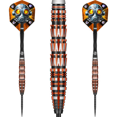 Shot Steel Darts Badlands Rustin 90% Tungsten Steeltip Darts Steeldart 23 g