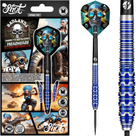 Shot Steel Darts Badlands Tova 90% Tungsten Steeltip...