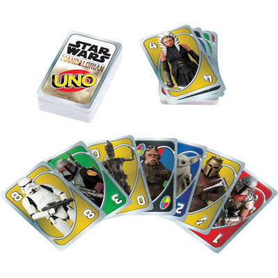 Mattel UNO Star Wars The Mandalorian Edition Kartenspiel MATTEL Games HJR23 / Verpackung besch�digt