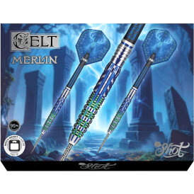 Shot Steel Darts Celt Merlin 95% Tungsten Steeltip Darts Steeldart