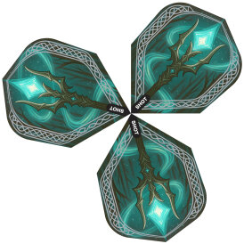 Shot Dart Flights Celt Merlin, Celt Ohnyalei Nr.6 Dartflights verschiedene Designs