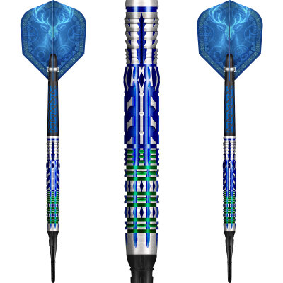 Shot Soft Darts Celt Merlin 95% Tungsten Softtip Darts Softdart 20 g