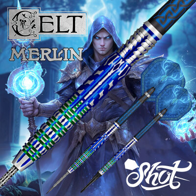Shot Soft Darts Celt Merlin 95% Tungsten Softtip Darts Softdart 20 g