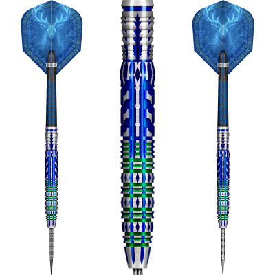 Shot Steel Darts Celt Merlin 95% Tungsten Steeltip Darts Steeldart 23 g