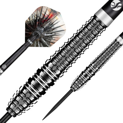 Shot Steel Darts Gnarly Smasha 90% Tungsten Steeltip Darts Steeldart