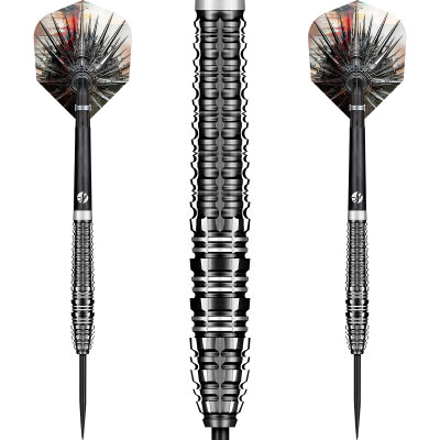 Shot Steel Darts Gnarly Smasha 90% Tungsten Steeltip Darts Steeldart 25 g