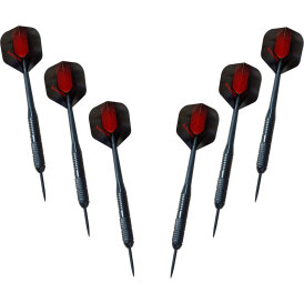 Karella Dart Dartboard Karella BullOut inkl. 2 Satz Darts Dartscheibe Bristle Dart Board Turnierboard