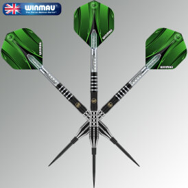 "Leicht bespielt" - Winmau Steel Darts Sniper S.E. 90% Tungsten Steeltip Dart Steeldart 22 g
