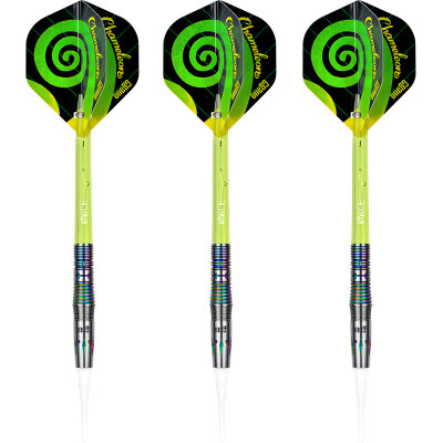 one80 Soft Dart Chameleon Ruby 90% Tungsten Softtip Dart Softdart 19,5 g / leicht bespielt