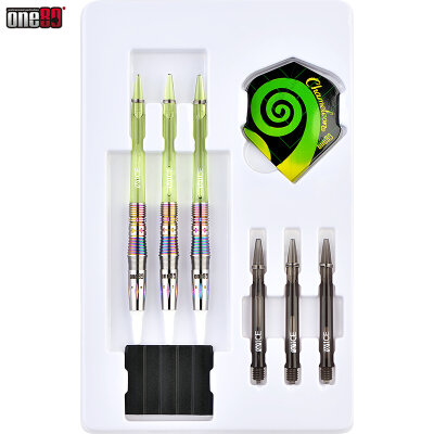 one80 Soft Dart Chameleon Ruby 90% Tungsten Softtip Dart Softdart 19,5 g / leicht bespielt