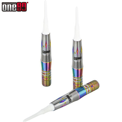 one80 Soft Dart Chameleon Ruby 90% Tungsten Softtip Dart Softdart 19,5 g / leicht bespielt