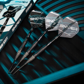 Red Dragon Steel Darts Connor Scutt The Sniper 90% Tungsten Steeltip Dart Steeldart 22 g
