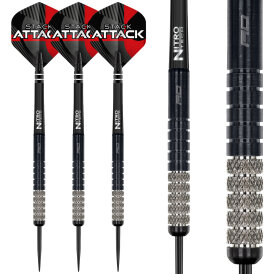 Red Dragon Steel Darts Robert Owen Stack Attack 90% Tungsten Steel Dart Steeldart Steeltip 22 g