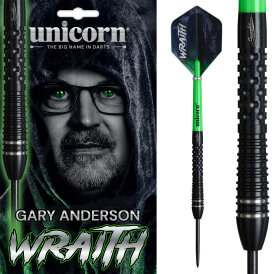 Unicorn Steel Darts Wraith Gary Anderson P6 90% Tungsten Steeltip Darts Steeldart 25 g