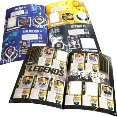 Panini - PDC World Darts Championship 2025/26 Sammelalbum - Hardcover & Box 1 Display (=36 T�ten)