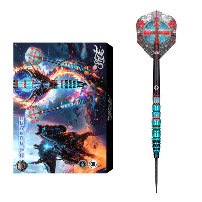 Shot Steel Darts Future Knights St George 95% Tungsten Steeltip Darts Steeldart