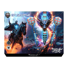 Shot Steel Darts Future Knights St George 95% Tungsten Steeltip Darts Steeldart