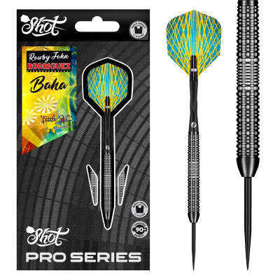 Shot Steel Darts Rowby John Rodriquez Little John Baha 90% Tungsten Steeltip Darts Steeldart 25 g