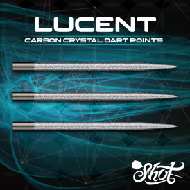 Shot Dart Steel Tip Lucent Carbon Crystal Points Wechselspitze Dart Point verschiedene Längen