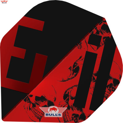 BULLS NL Player 100 Dartflight Karel Sedlacek Evil Charlie E2 Nr.2 Flights Dartflight