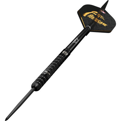 BULLS NL Steel Darts Kim Huybrechts The Hurricane E2 Full Black 90% Tungsten Steeltip Darts Steeldart
