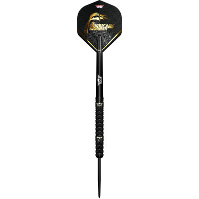 BULLS NL Steel Darts Kim Huybrechts The Hurricane E2 Full Black 90% Tungsten Steeltip Darts Steeldart