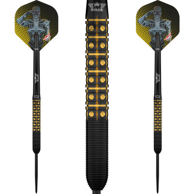 BULLS NL Steel Darts Marvin van Velzen The Terminator 95% Tungsten Matchdart Steeltip Darts Steeldart 22 g