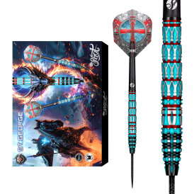 Shot Steel Darts Future Knights St George 95% Tungsten Steeltip Darts Steeldart 24 g