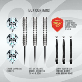 Shot Steel Darts AI Scorpula 90% Tungsten Steeltip Darts Steeldart 23 g