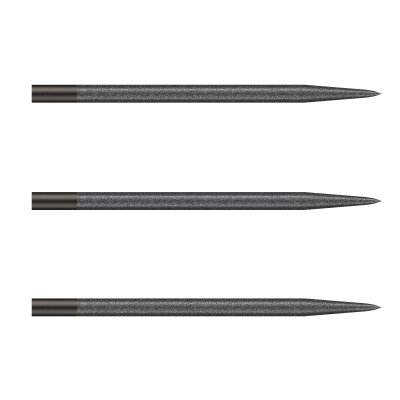 Shot Dart Steel Tip Lucent Carbon Crystal Points Wechselspitze Dart Point 45 mm