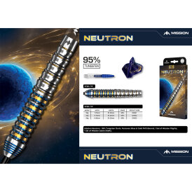 Mission Darts Solo Dartflights Neutron Std. Nr.2 Dart...