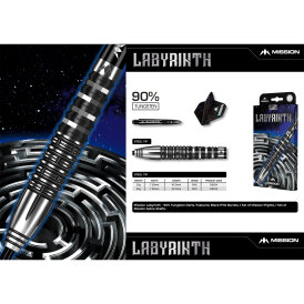 Mission Darts Solo Dartflights Labyrinth Std. Nr.2 Dart...
