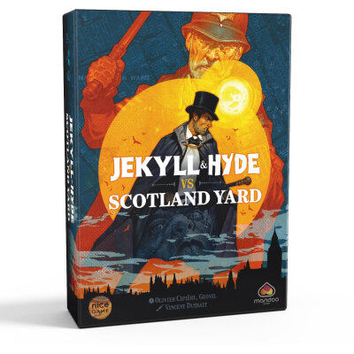 JEKYLL & HYDE vs. Scotland Yard - Stichspiel f�r 2 Spieler Kartenspiel Gesellschaftsspiel / Verpackung besch�digt