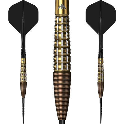 Mission Darts Steel Darts Rhodon 95% Tungsten mit Caliburn EVO-Spitze Steeltip Darts Steeldart