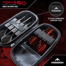 Mission Darts Force 90 EVA Dart Case Slim EVA Moulded Wallet Darttasche Dartcase Dartbox Wallet