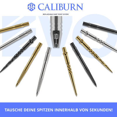 Caliburn EVO Starter Kit - 9 x Spigots, 3 x Points und Repointig Tool