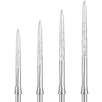 Caliburn EVO Point Dart Wechsel- Spitzen Schraubspitzen Rough No Lip Silber Rough No Lip 40 mm