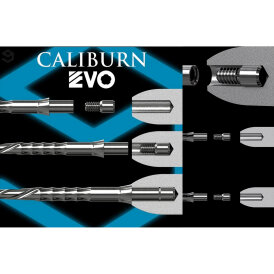 Caliburn EVO Point Dart Wechsel- Spitzen Schraubspitzen Bamboo Schwarz Bamboo 50 mm