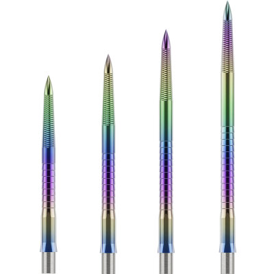Caliburn EVO Point Dart Wechsel- Spitzen Schraubspitzen Micro Grip Rainbow Micro Grip 40 mm