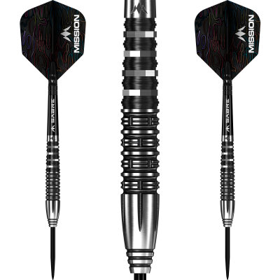 Mission Darts Steel Darts Labyrinth 90% Tungsten Steeltip Darts Steeldart 22 g
