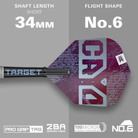 Target Soft Darts Cryo 11 90% Tungsten Softtip Darts Softdart