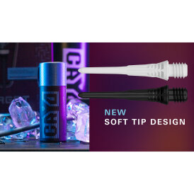 Target Cryo Softtip Points Softdart Spitze Soft Tip 2BA Schwarz