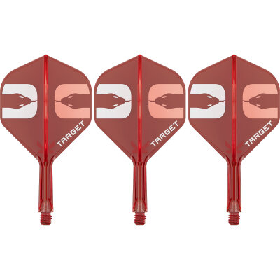 Target Dart K-Flex Flight- Schaftsystem Nathan Aspinall The Asp patentierten Twist-System Standard Nr.2 S Kurz