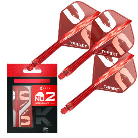 Target Dart K-Flex Flight- Schaftsystem Nathan Aspinall The Asp patentierten Twist-System Standard Nr.2 IM Intermediate