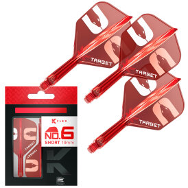 Target Dart K-Flex Flight- Schaftsystem Nathan Aspinall The Asp patentierten Twist-System Standard Nr.6 S Kurz